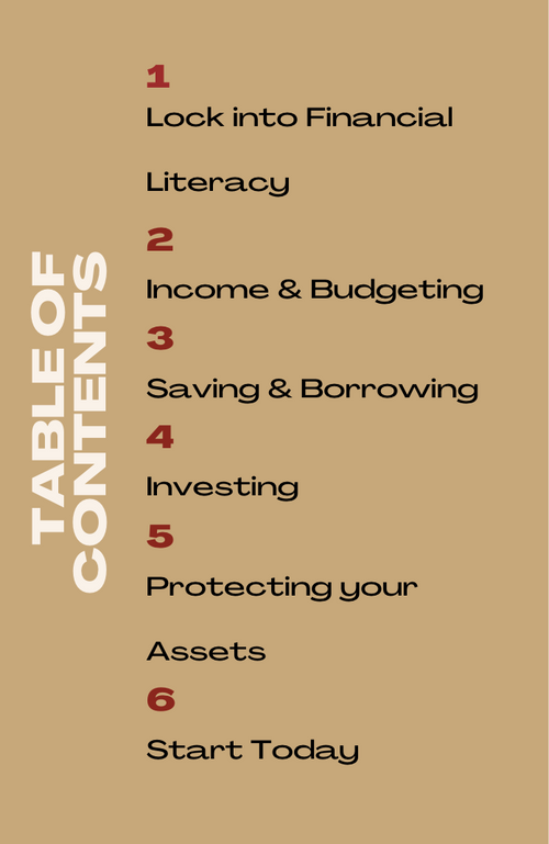 Financial Literacy Booklet (Recommended for ages 12+)